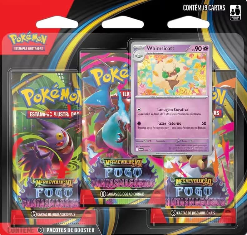 Blister triplo Fogo Fantasmagorico 