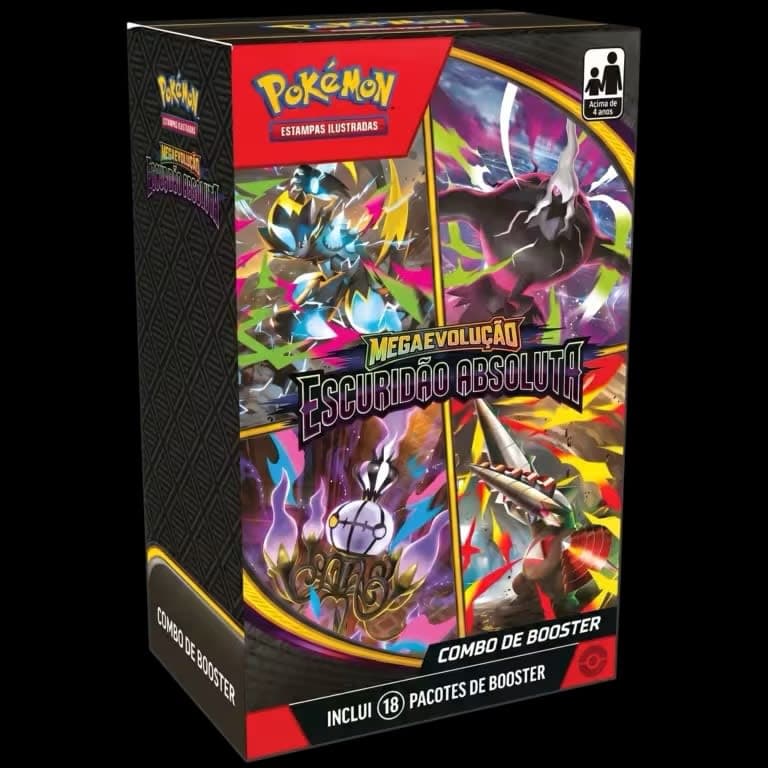 Mini Booster Box Escuridão Absoluta (PRÉ-VENDA)